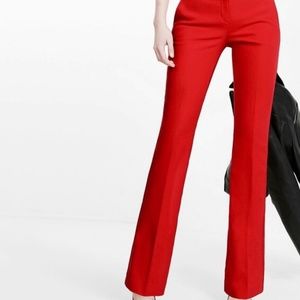 Sz 4 GAP Modern Bootcut Red Dress Pants